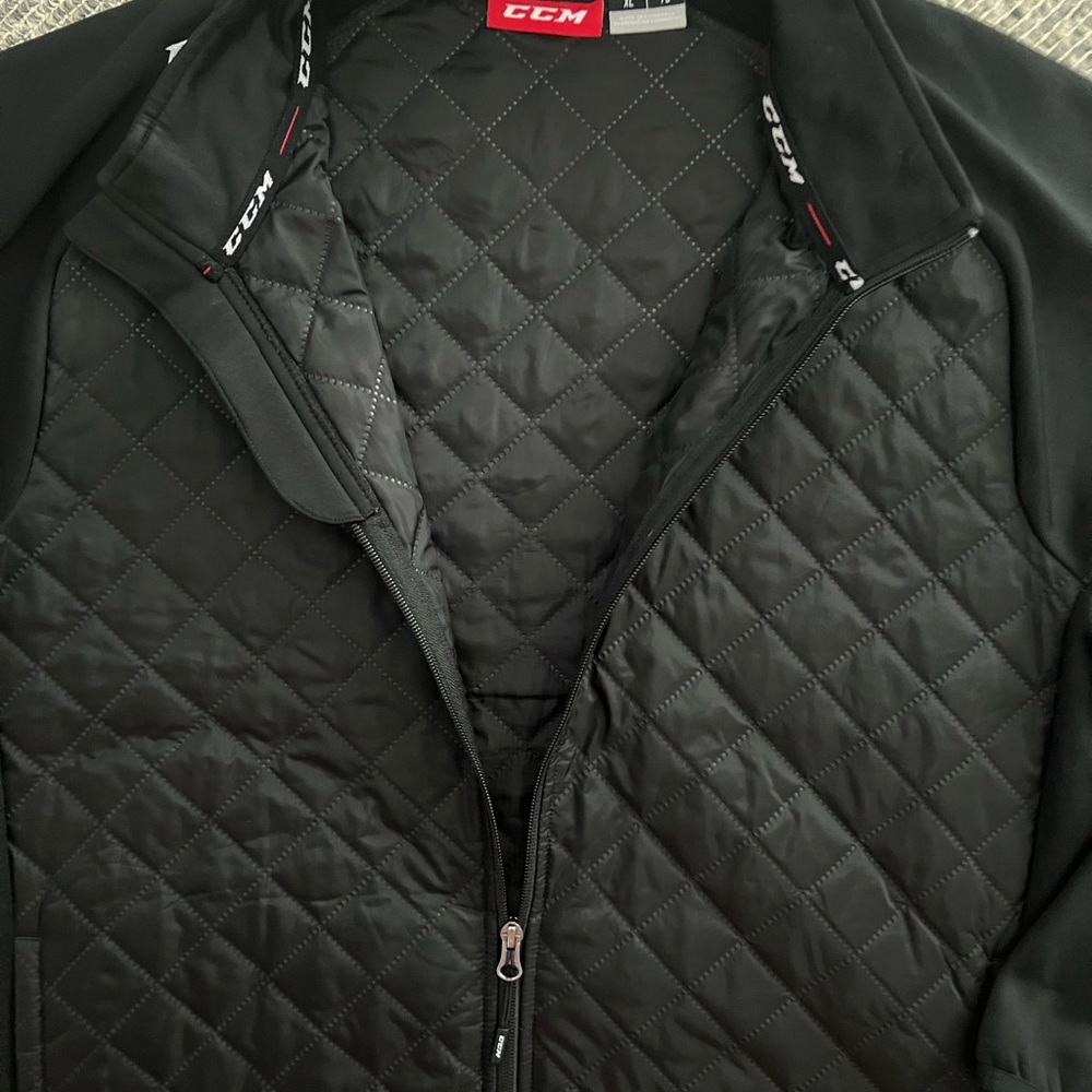 CCM Men's Black Performance Jacket - image 2